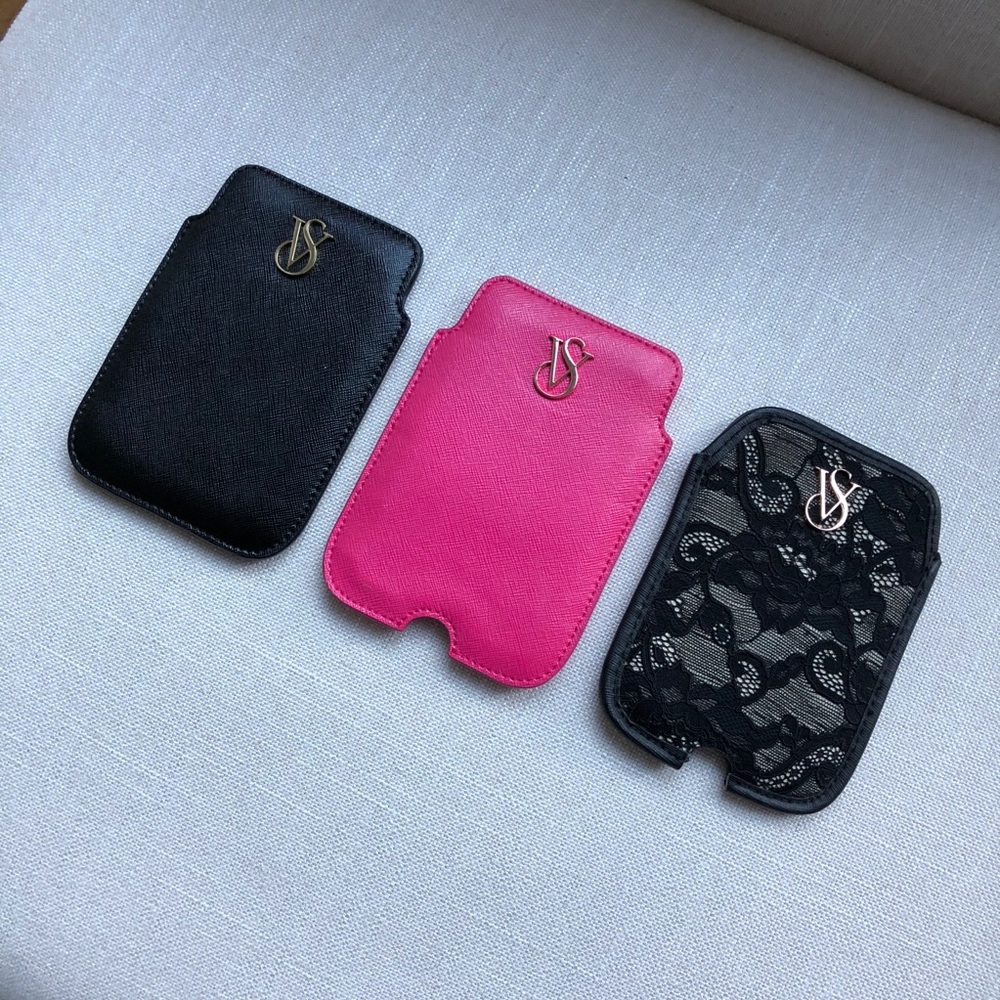 Victoria Secret Cell/Card Cases - Pack of 3